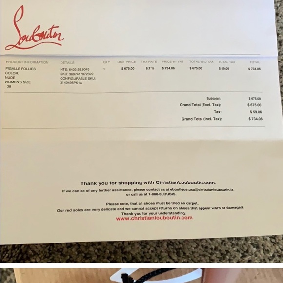 Christian Louboutin Pigalle Follies 100 Patent - Picture 2 of 6